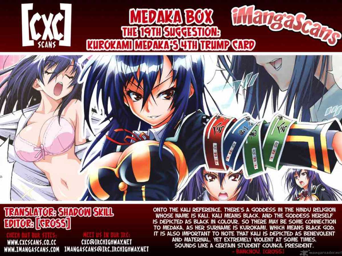 Medaka Box Chapter 19 Page 18