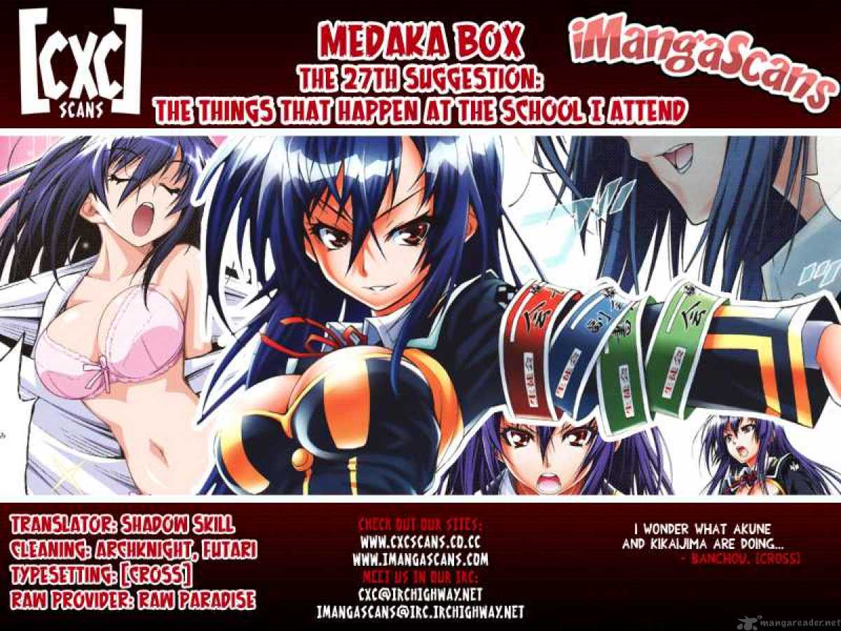 Medaka Box Chapter 27 Page 21