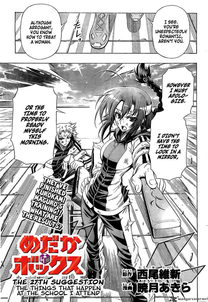 Medaka Box Chapter 27 Page 4