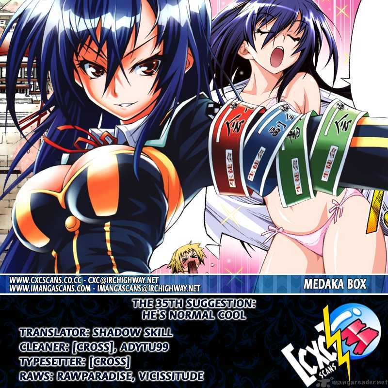 Medaka Box Chapter 35 Page 21