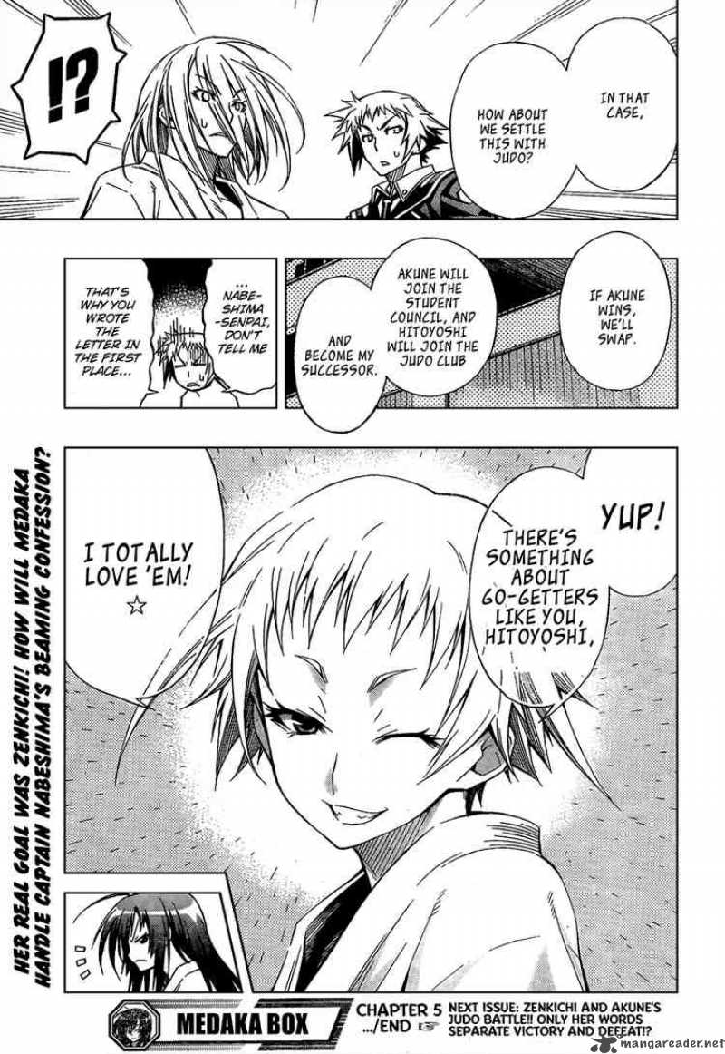 Medaka Box Chapter 5 Page 21