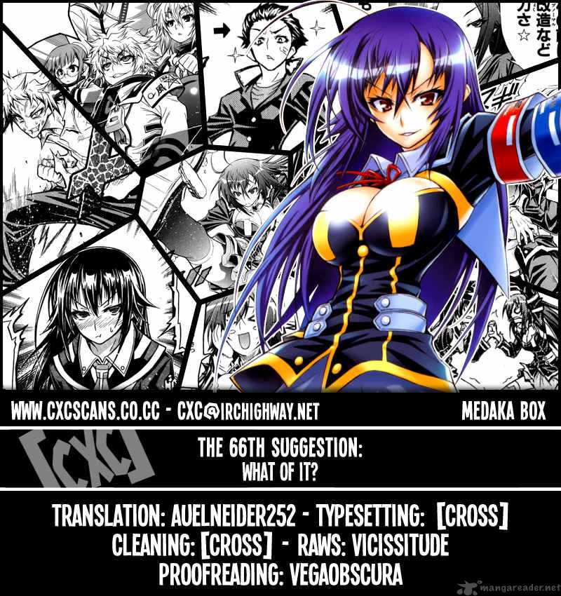 Medaka Box Chapter 66 Page 1