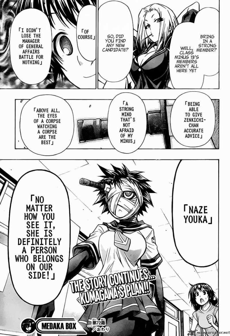 Medaka Box Chapter 72 Page 20