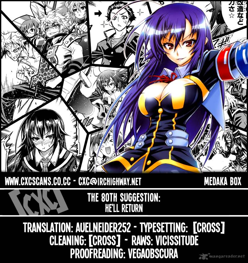 Medaka Box Chapter 80 Page 1