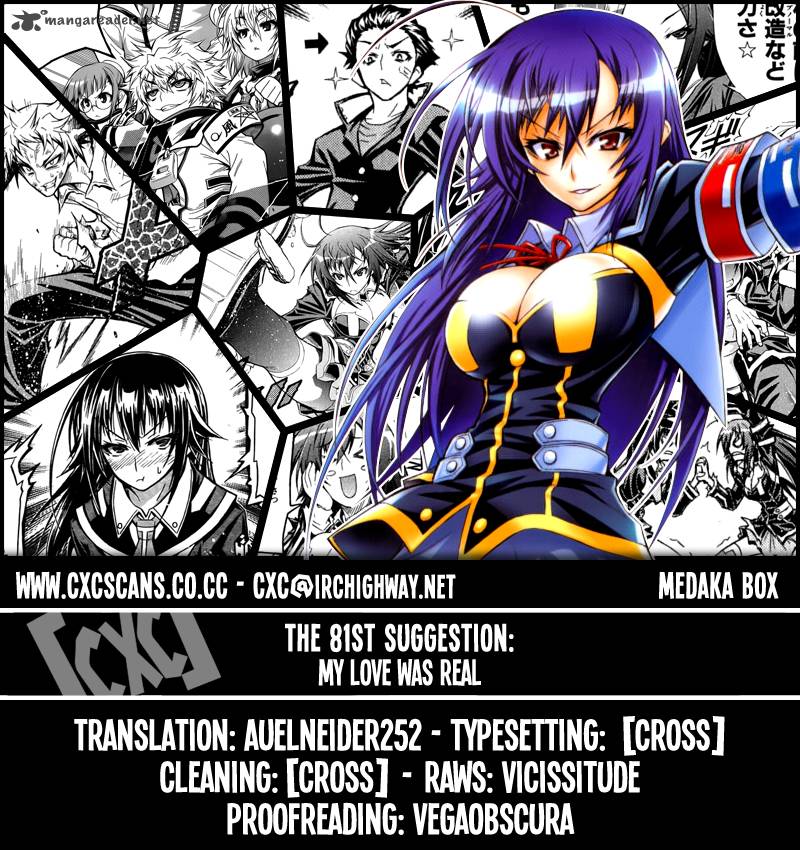 Medaka Box Chapter 81 Page 1