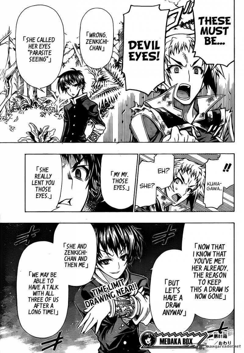 Medaka Box Chapter 81 Page 19