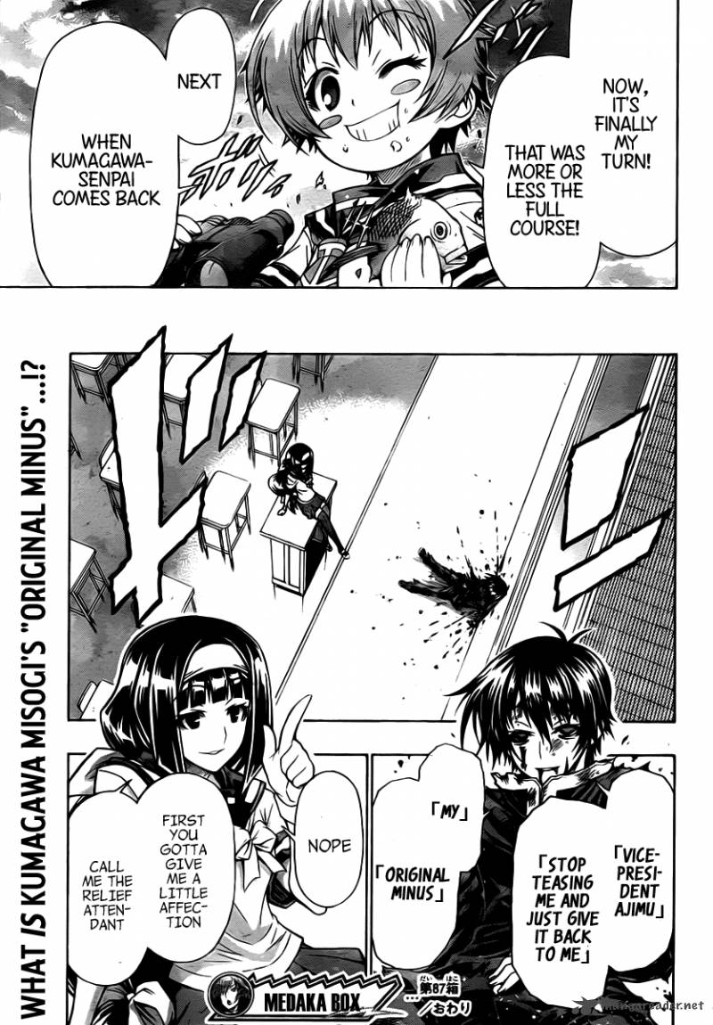 Medaka Box Chapter 87 Page 20