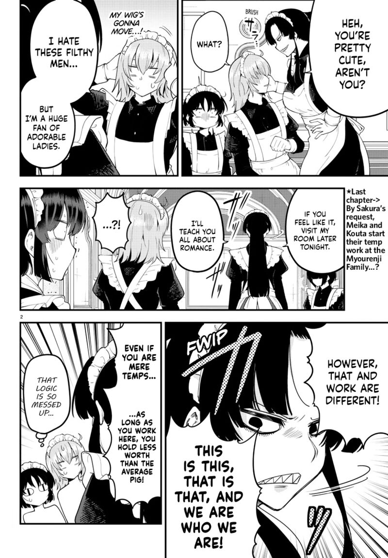 Meika San Wa Oshi Korosenai Chapter 120 Page 2