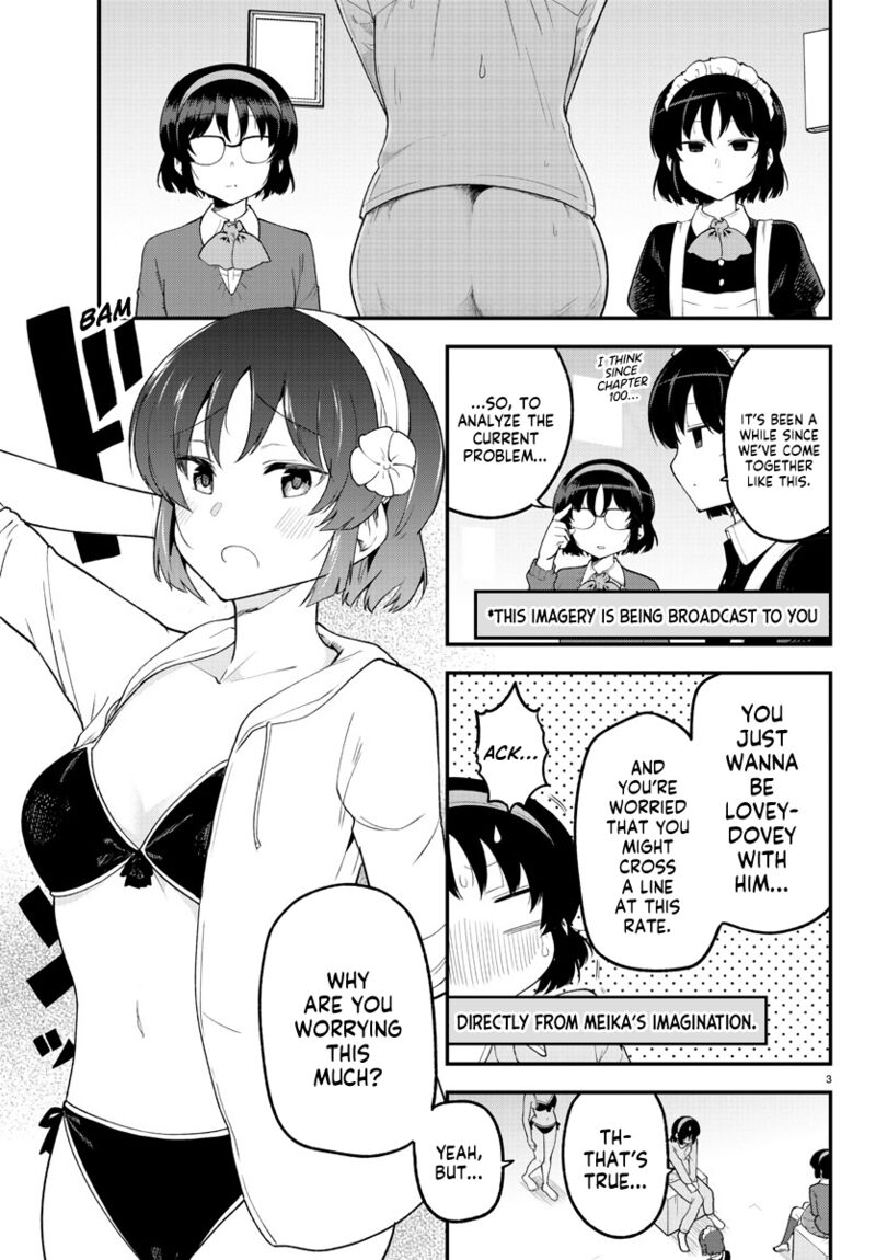 Meika San Wa Oshi Korosenai Chapter 128 Page 3