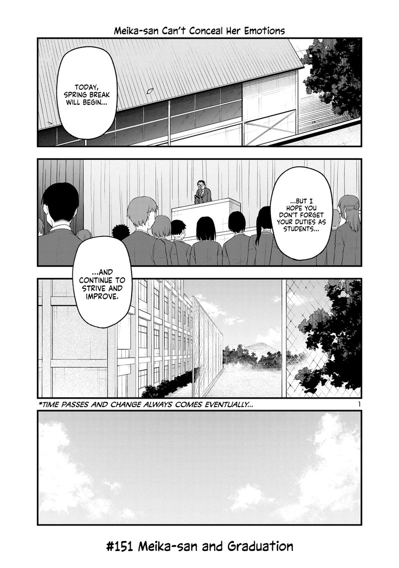 Meika San Wa Oshi Korosenai Chapter 151 Page 1