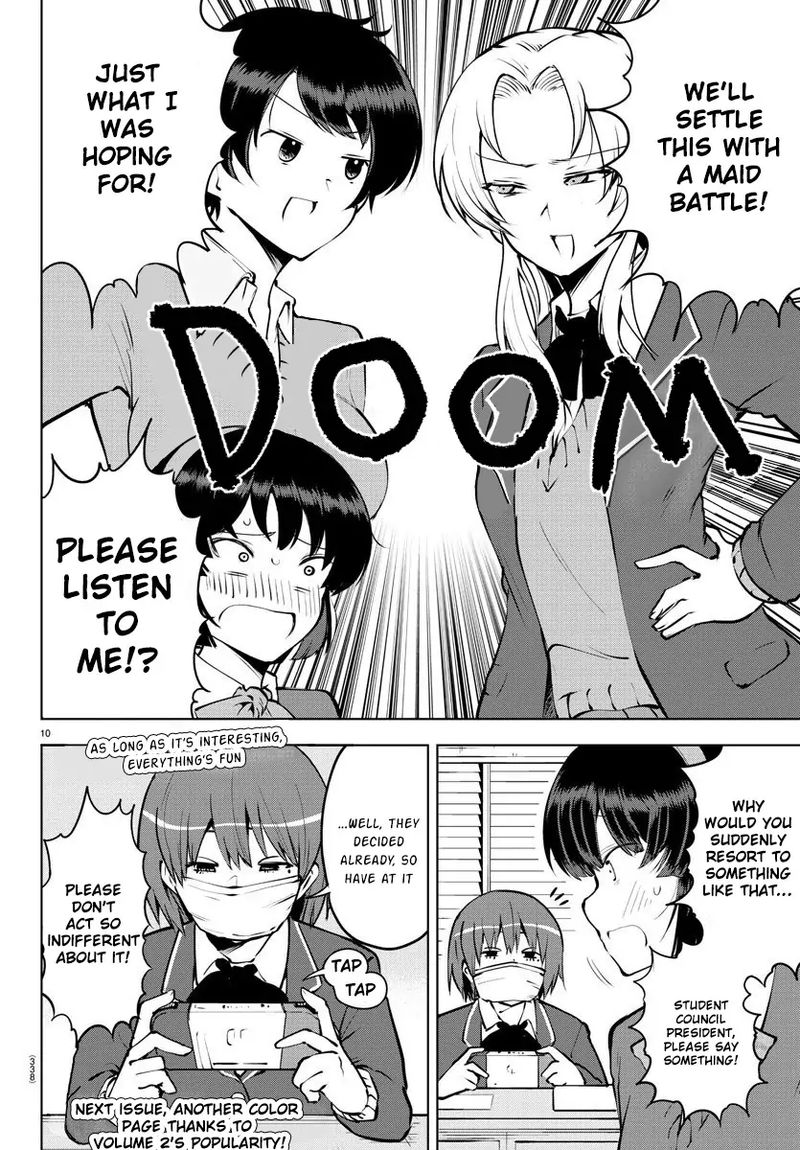 Meika San Wa Oshi Korosenai Chapter 31 Page 10