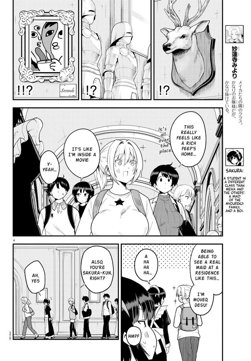 Meika San Wa Oshi Korosenai Chapter 61 Page 4