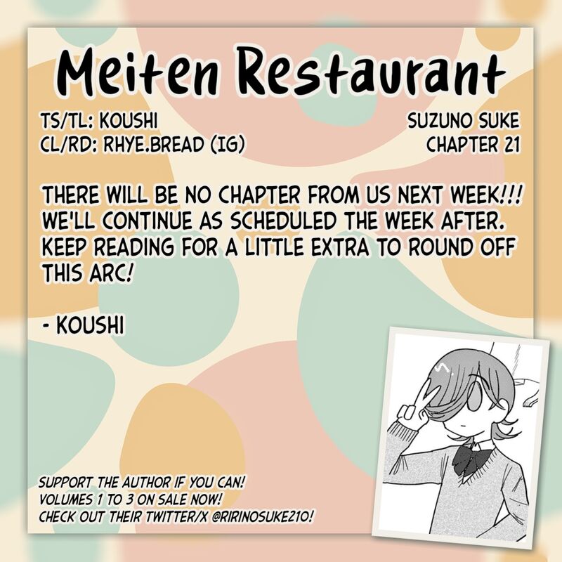 Meiten Restaurant Chapter 21 Page 22