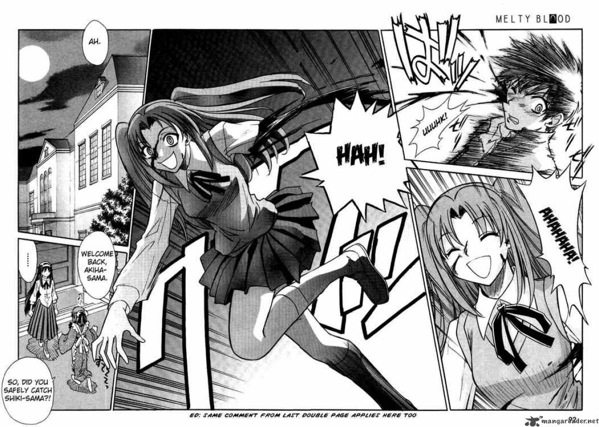 Melty Blood Chapter 12 Page 33