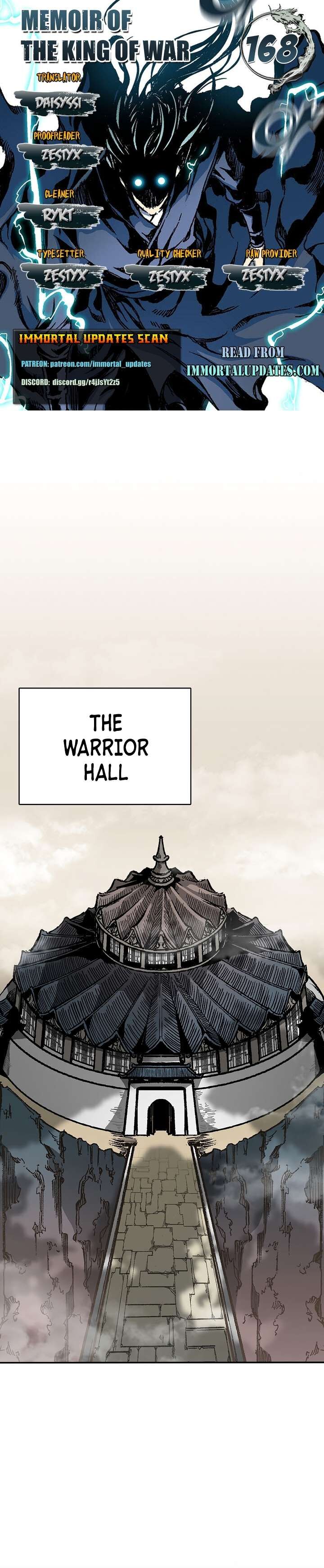 Memoir Of The God Of War Chapter 168 Page 1