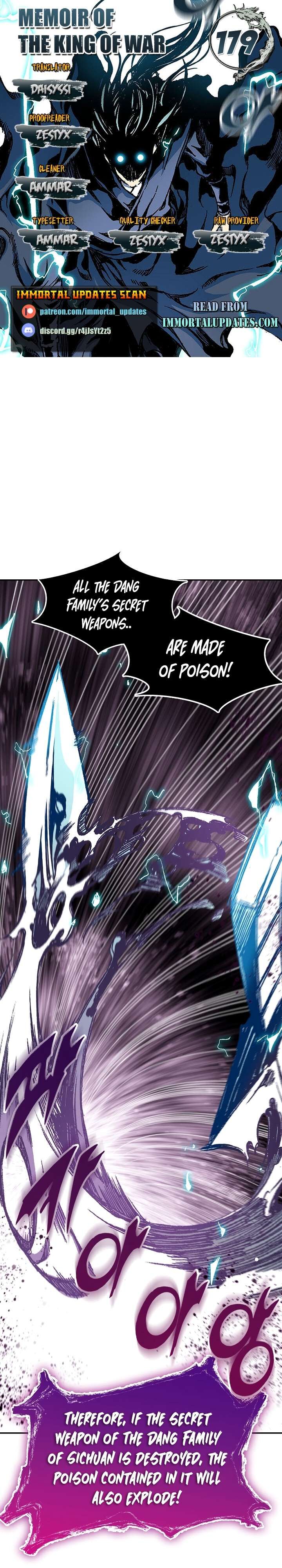 Memoir Of The God Of War Chapter 179 Page 1
