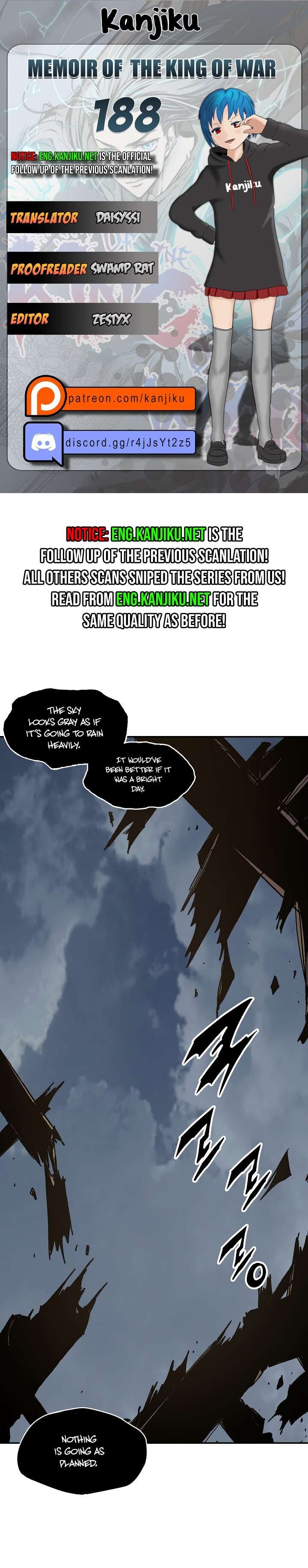 Memoir Of The God Of War Chapter 188 Page 1