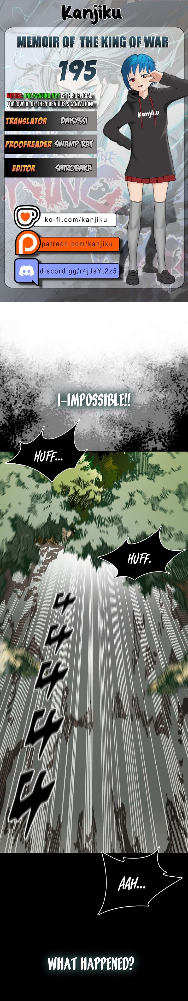 Memoir Of The God Of War Chapter 195 Page 1