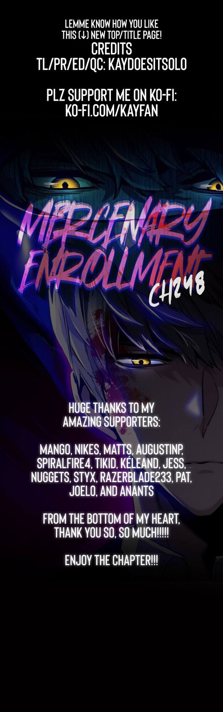 Mercenary Enrollment Chapter 248 Page 1