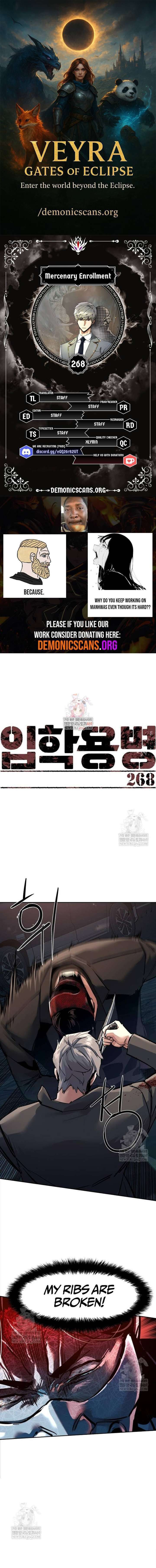 Mercenary Enrollment Chapter 268 Page 1