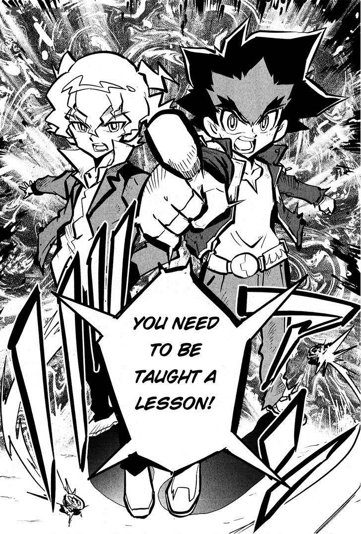 Metal Fight Beyblade Zero G Chapter 5 Page 22