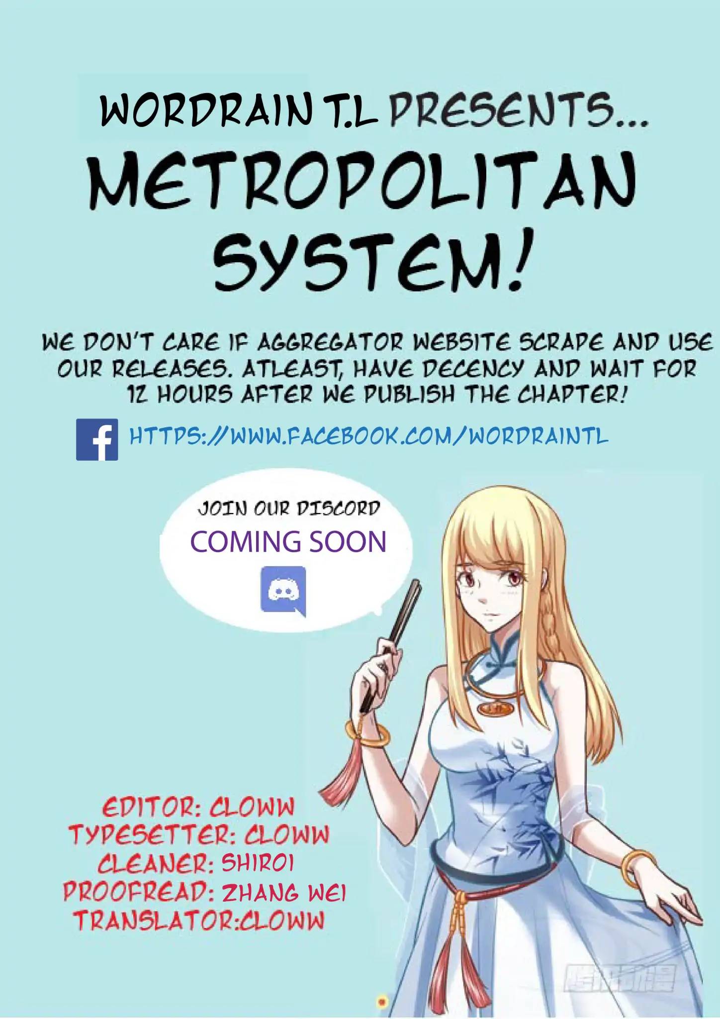 Metropolitan System Chapter 18 Page 1