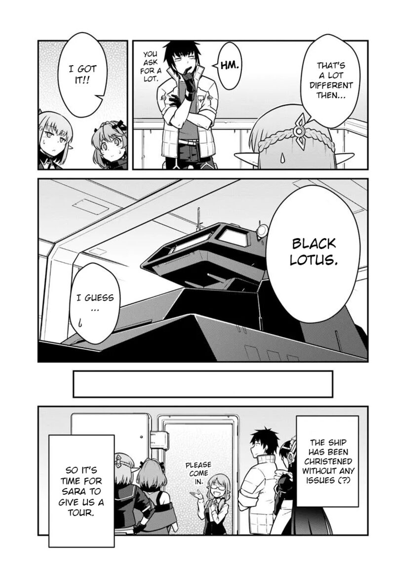 Mezametara Saikyou Soubi To Uchuusen Mochi Datta No De Ikkodate Mezashite Youhei Toshite Jiyuu Ni Ikitai Chapter 48b Page 4
