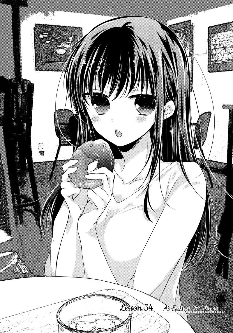Midara Na Ao Chan Wa Benkyou Ga Dekinai Chapter 34 Page 2