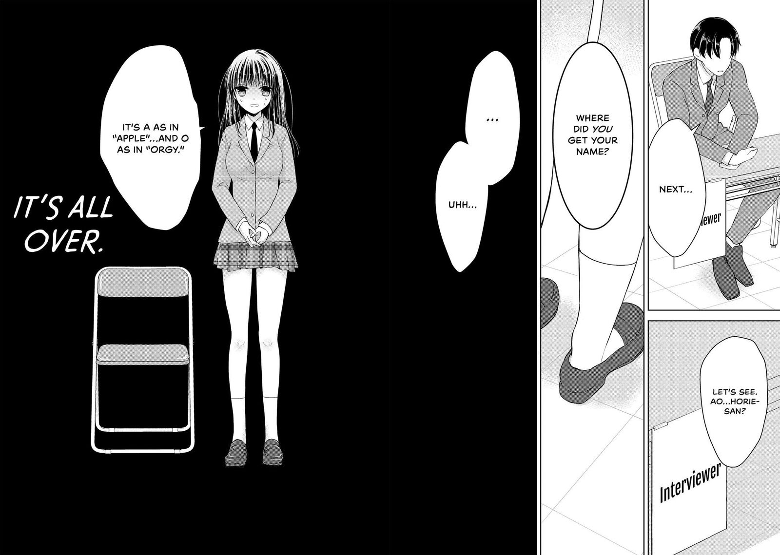 Midara Na Ao Chan Wa Benkyou Ga Dekinai Chapter 36 Page 2