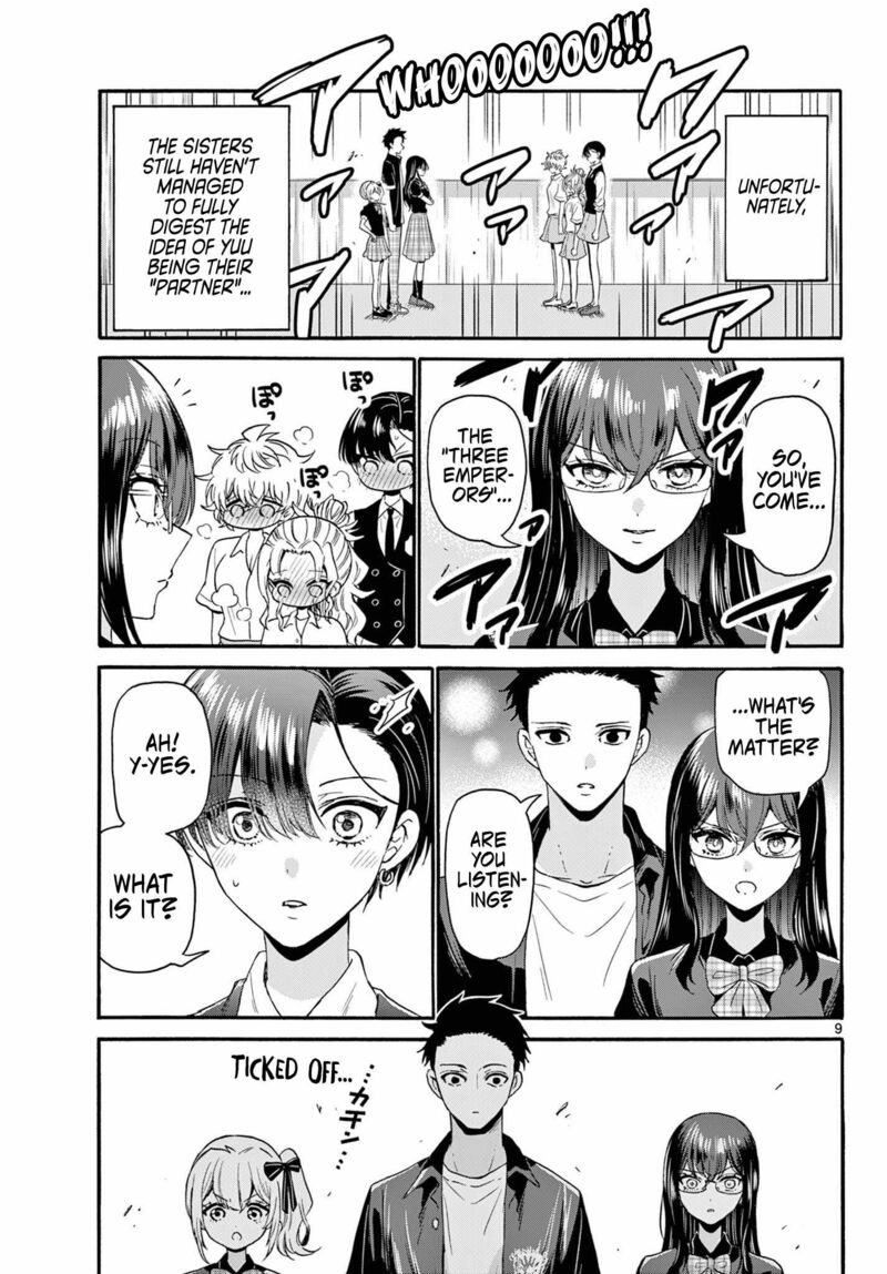 Mikadono Sanshimai Wa Angai Choroi Chapter 124 Page 9