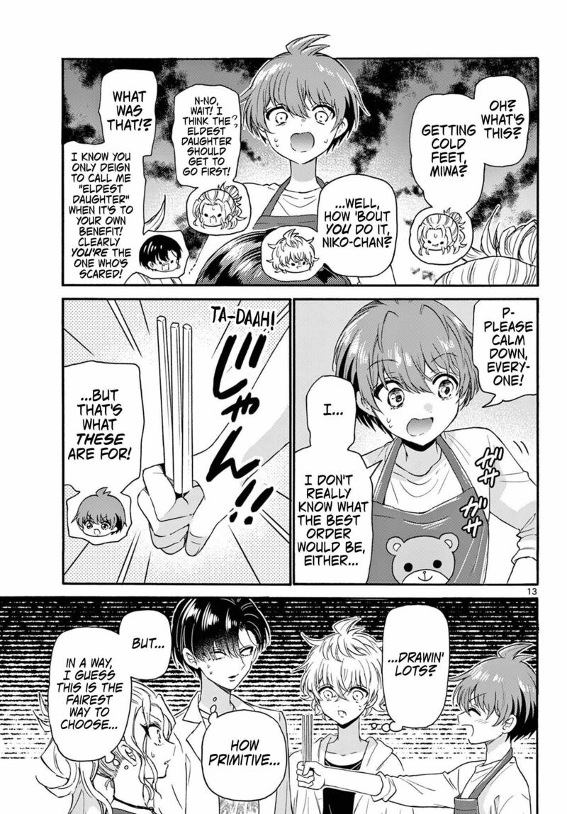 Mikadono Sanshimai Wa Angai Choroi Chapter 128 Page 13