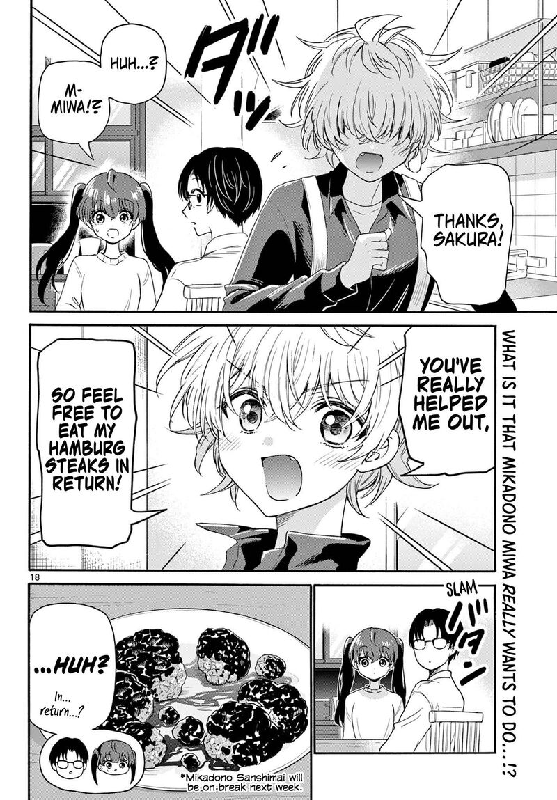 Mikadono Sanshimai Wa Angai Choroi Chapter 138 Page 18