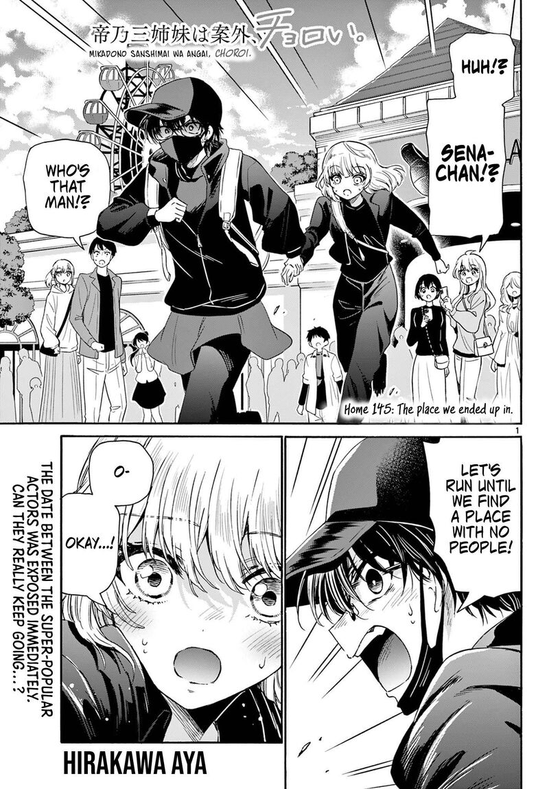 Mikadono Sanshimai Wa Angai Choroi Chapter 145 Page 1