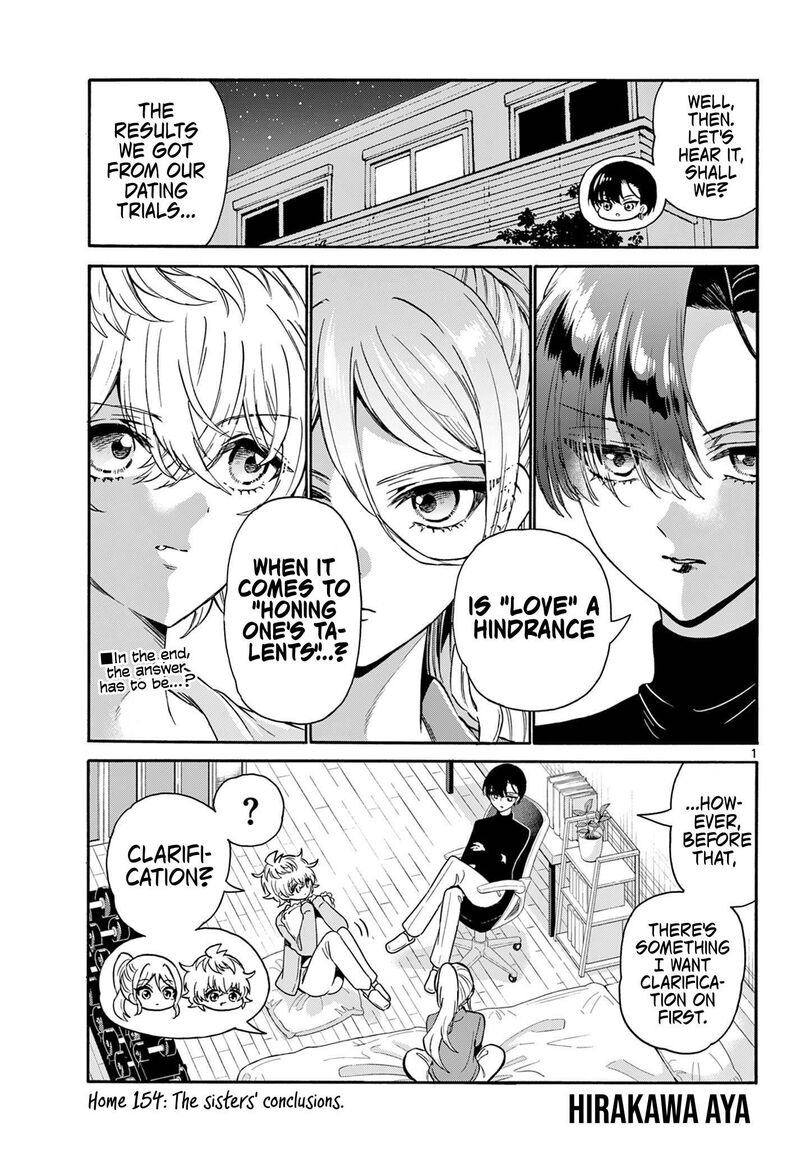 Mikadono Sanshimai Wa Angai Choroi Chapter 154 Page 1