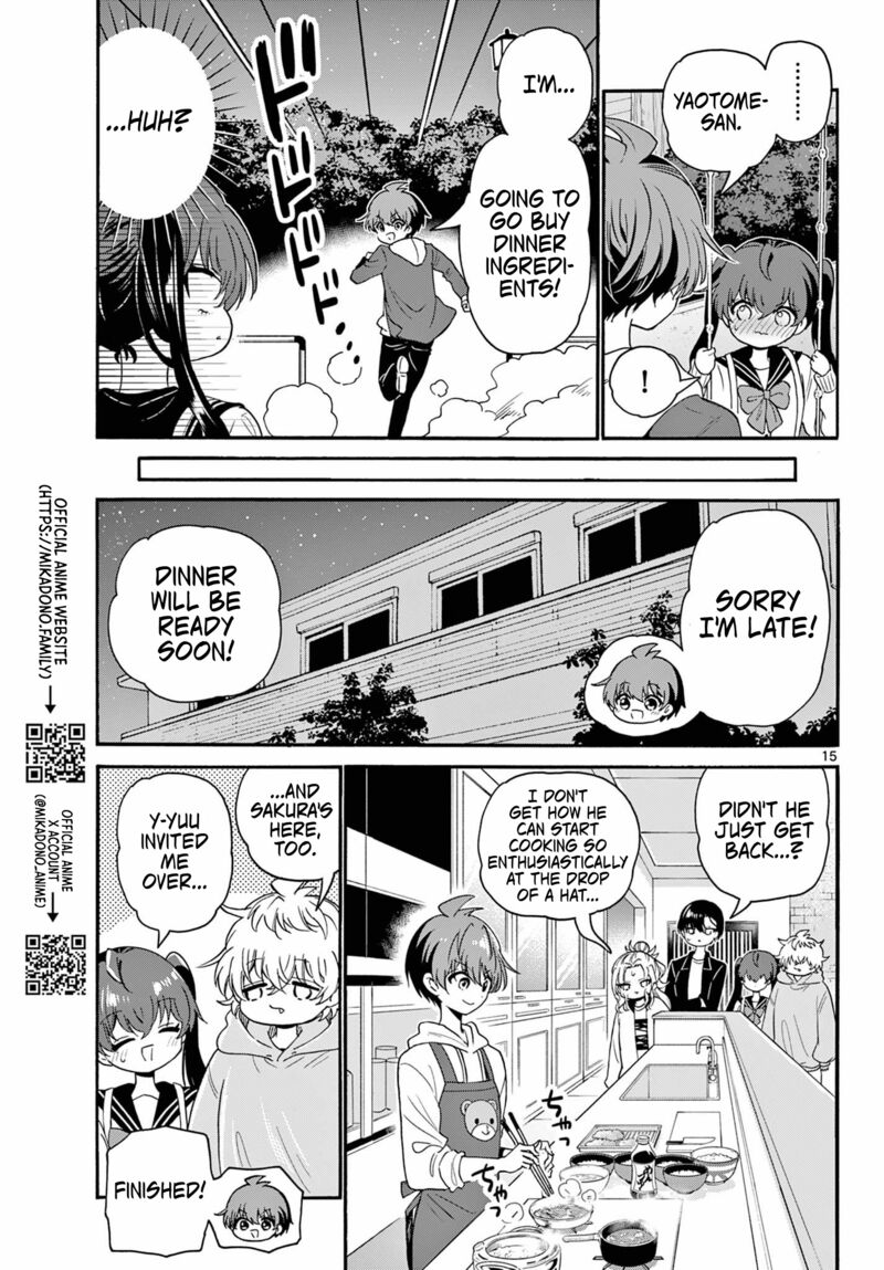 Mikadono Sanshimai Wa Angai Choroi Chapter 160 Page 15