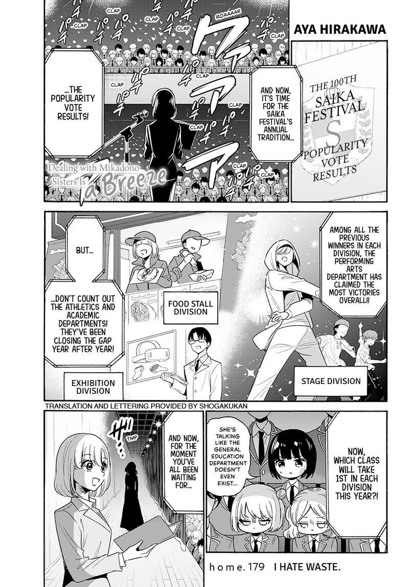 Mikadono Sanshimai Wa Angai Choroi Chapter 179 Page 2