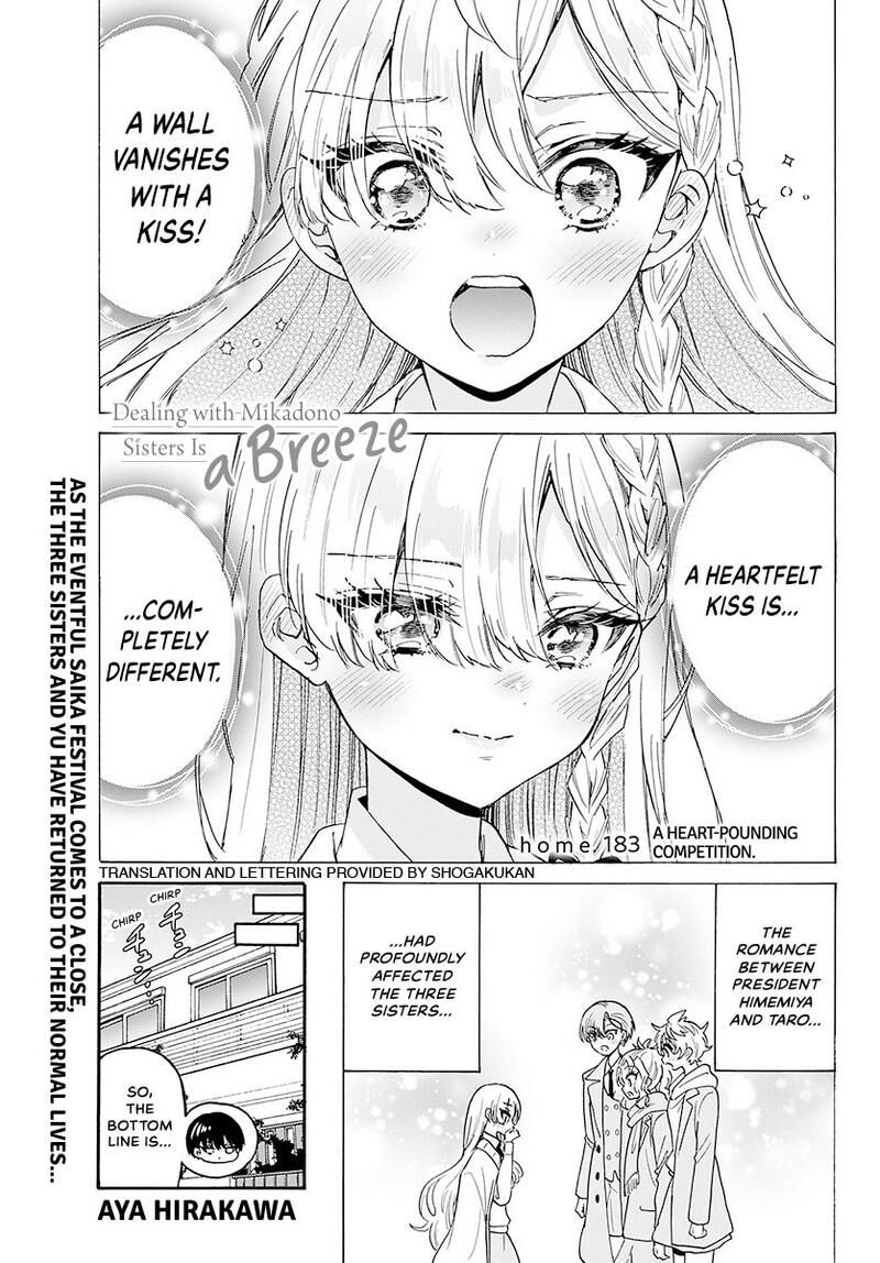 Mikadono Sanshimai Wa Angai Choroi Chapter 183 Page 2