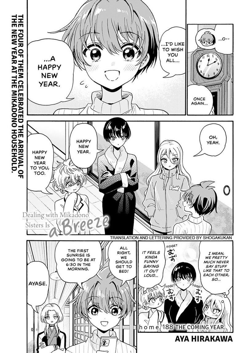 Mikadono Sanshimai Wa Angai Choroi Chapter 188 Page 2