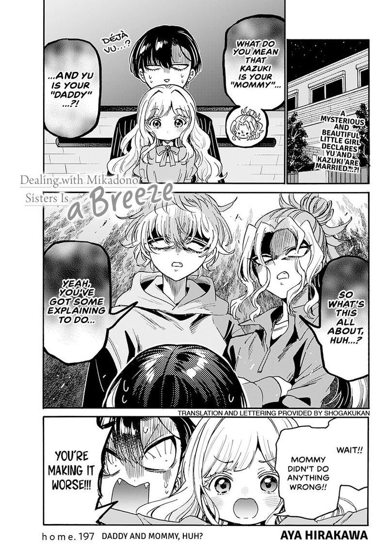 Mikadono Sanshimai Wa Angai Choroi Chapter 197 Page 2
