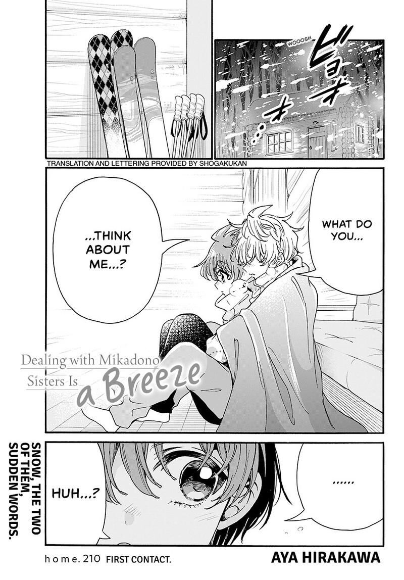 Mikadono Sanshimai Wa Angai Choroi Chapter 210 Page 2