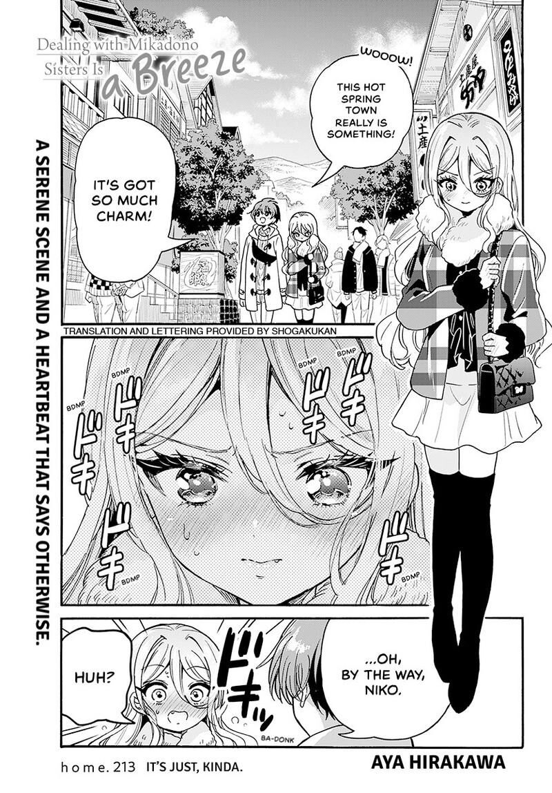 Mikadono Sanshimai Wa Angai Choroi Chapter 213 Page 2