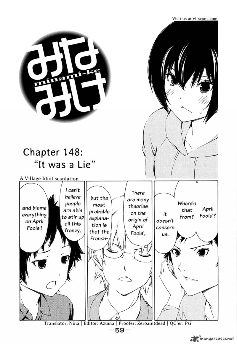 Minami Ke Chapter 148 Page 2
