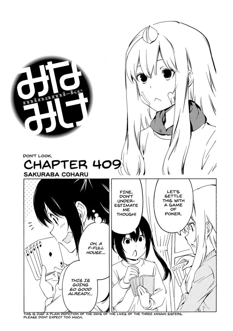 Minami Ke Chapter 409 Page 1