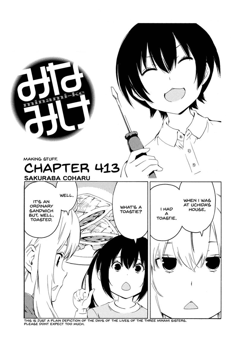 Minami Ke Chapter 413 Page 1