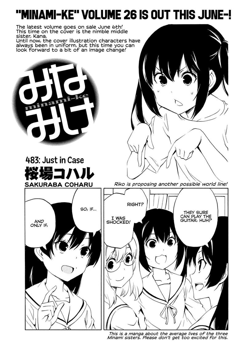 Minami Ke Chapter 483 Page 1