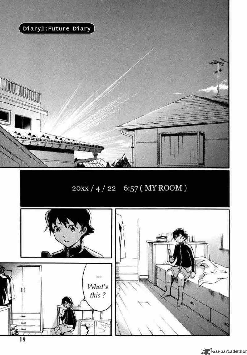 Mirai Nikki Chapter 1 Page 1