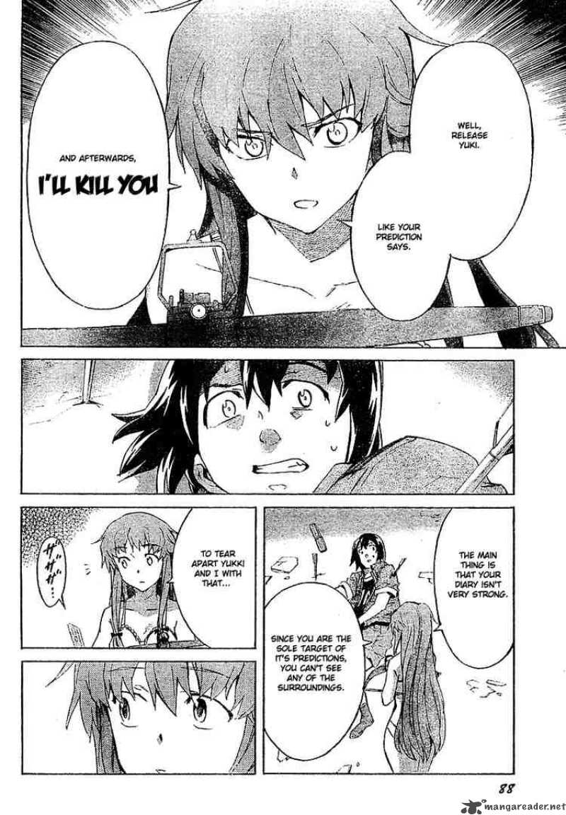 Mirai Nikki Chapter 26 Page 22