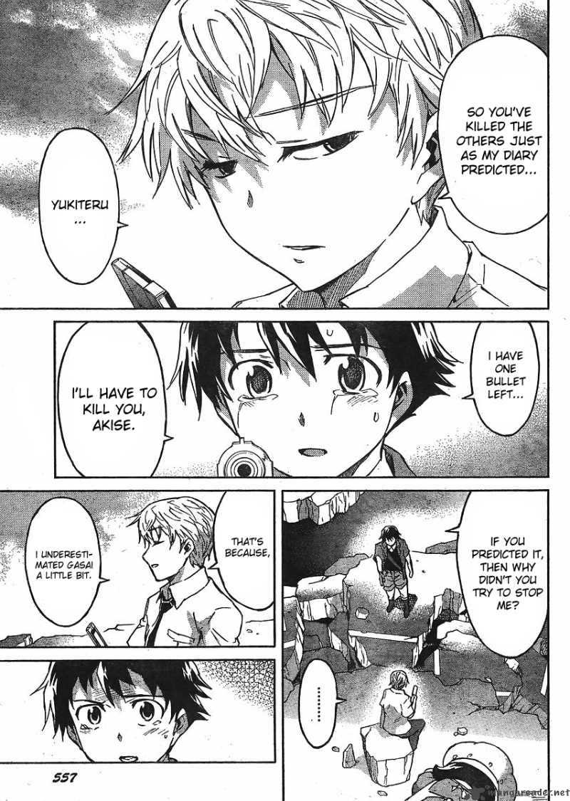 Mirai Nikki Chapter 50 Page 20