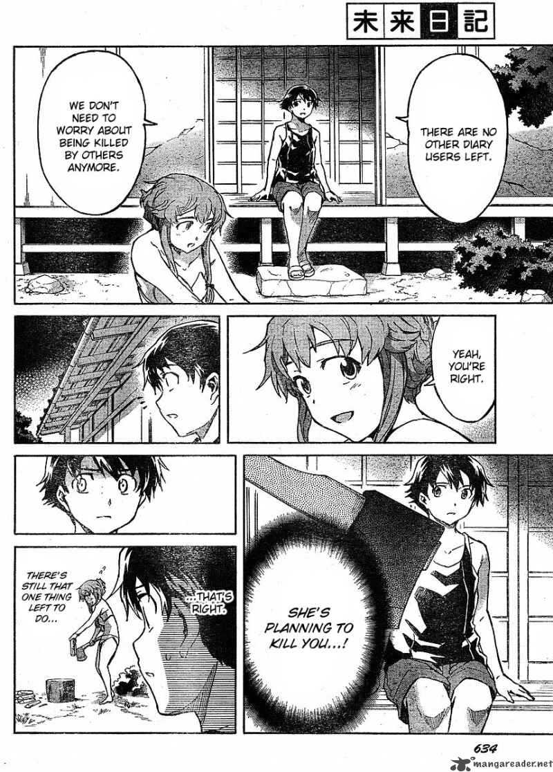 Mirai Nikki Chapter 52 Page 10