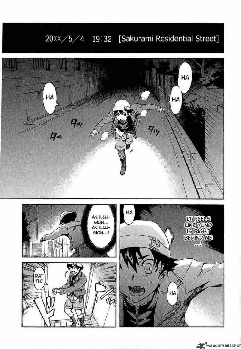 Mirai Nikki Chapter 6 Page 1